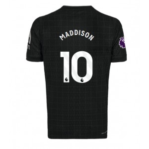 Tottenham Hotspur James Maddison #10 Jalkapallovaatteet Vieraspaita 2025-26 Lyhythihainen